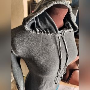NWOT M//C MICHELLE By Comune Distressed Light Hoodie